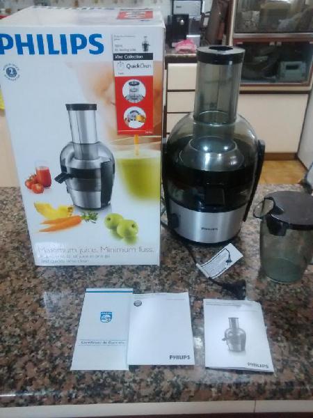 Juguera Philips Juicer Original Aluminio Jugos Naturales