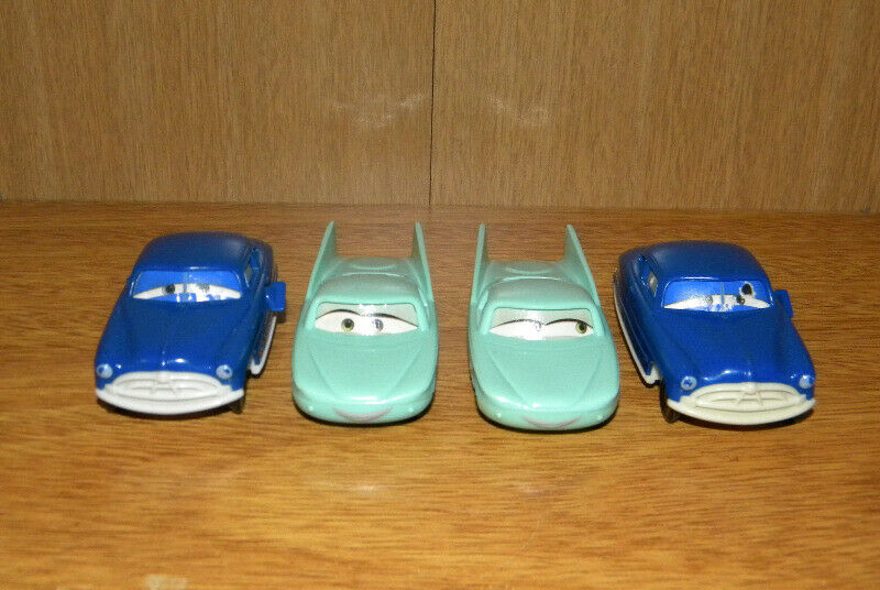 Lote de Autos de The Cars, Colección Disney Mcdonalds