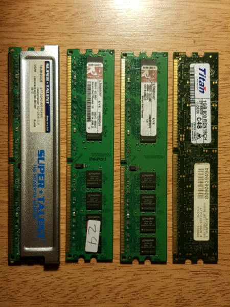 Memorias Ram DDR2 para PC