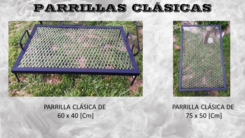 Parrillas 0.75 X 0.50 Y 0.60 X 0.40