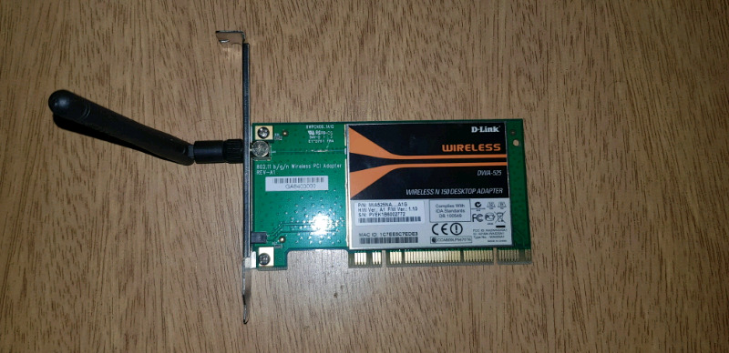 Placa wi-fi D-Link PCI