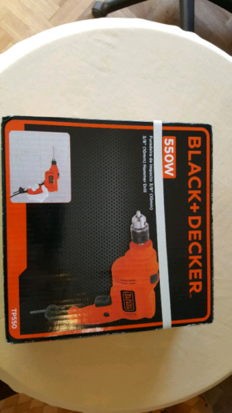 Taladro 550w black and decker