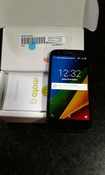 VENDO CELULAR MOTO G CON 4G LTE. ANDROID 5.1.CON DISEÑO