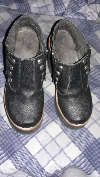 Zapatos plataforma negros