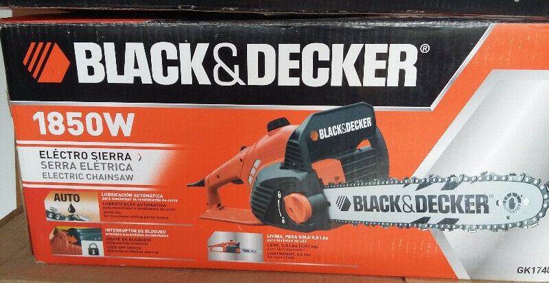 motosierra black & decker