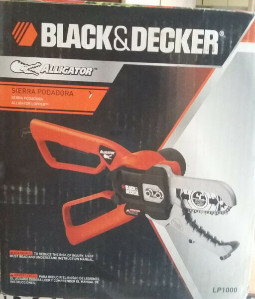 sierra podadora black&decker