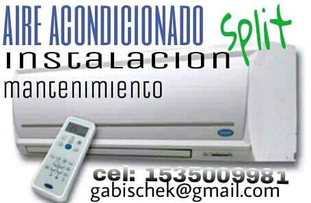 Instalacion de aire acondicionado split