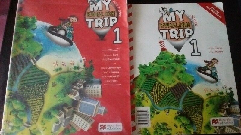 "My english trip 1" Pupils book + Reader Ed. Macmillan