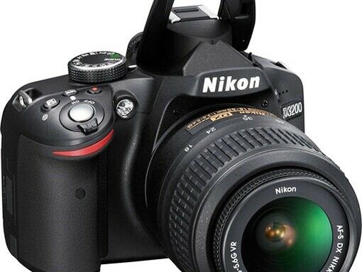 Nikon D con todos los acesorios