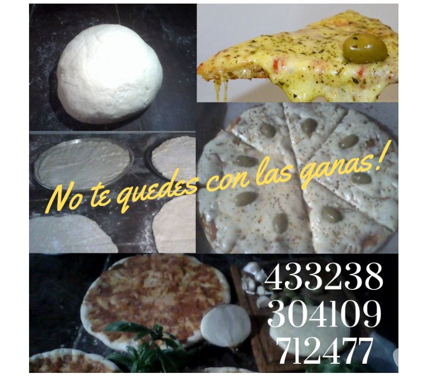 Pizzas Casera