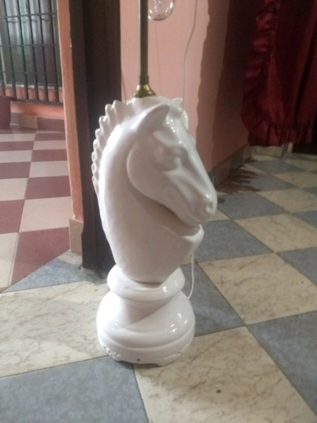 Velador de porcelana