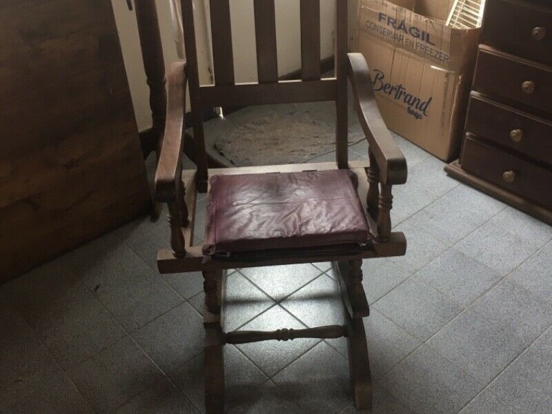 Vendo sillon mesedora de algarrobo