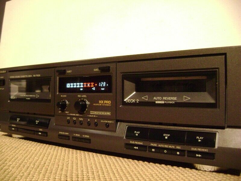audio sonido technics deck cassettera cassette japon