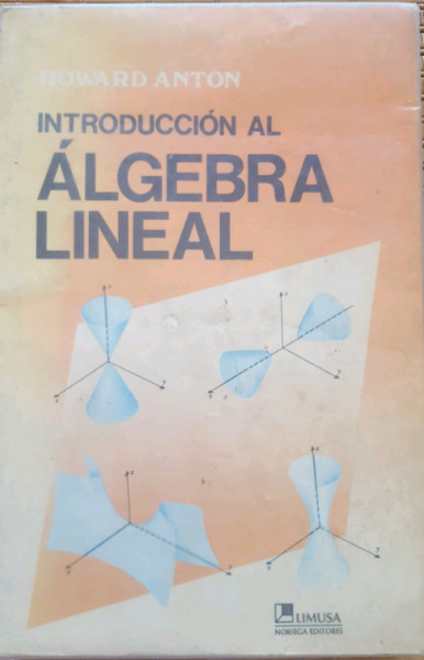 Introducción al álgebra lineal.