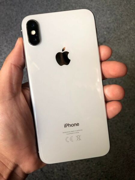 Iphone X 64 gb Silver Impecable