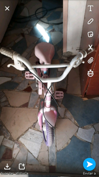 Vendo bicicleta para nena