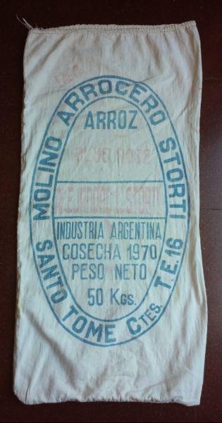 Antigua Bolsa Arrocera. Arroz. Santo Tomé. Corrientes. 1970