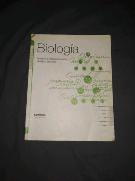 Biologia anatomia Y fisiologia humanas genetica y evolucion