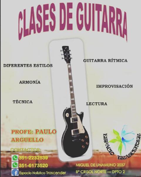 Clases de Guitarra en Cordoba