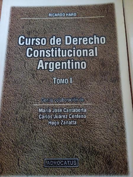 Curso de Derecho Constitucional Arg.