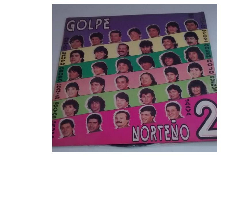 DISCO DE VINILO LONG PLAY GOLPE NORTEÑO 2