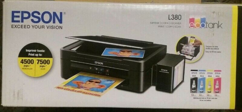 Impresora Epson EcoTank L380 NUEVA