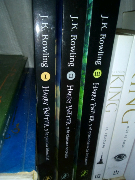 Libros Harry Potter Salamandra
