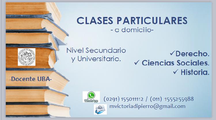 Prof Derecho.clase Particular Y On Line