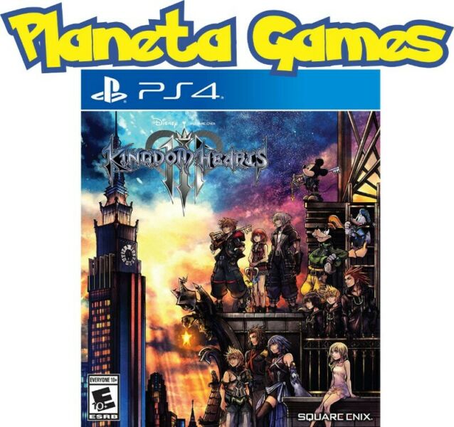 Kingdom Hearts 3 Playstation Ps4 Fisicos Caja Cerrada