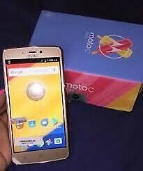 MOTOROLA MOTO C PLUS 2GB RA M 16 GB MEMORIA LIBRE DE ORIGEN