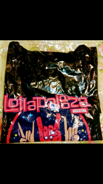 Remera Lollapalooza Nueva