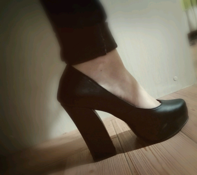 Zapatos negros de mujer