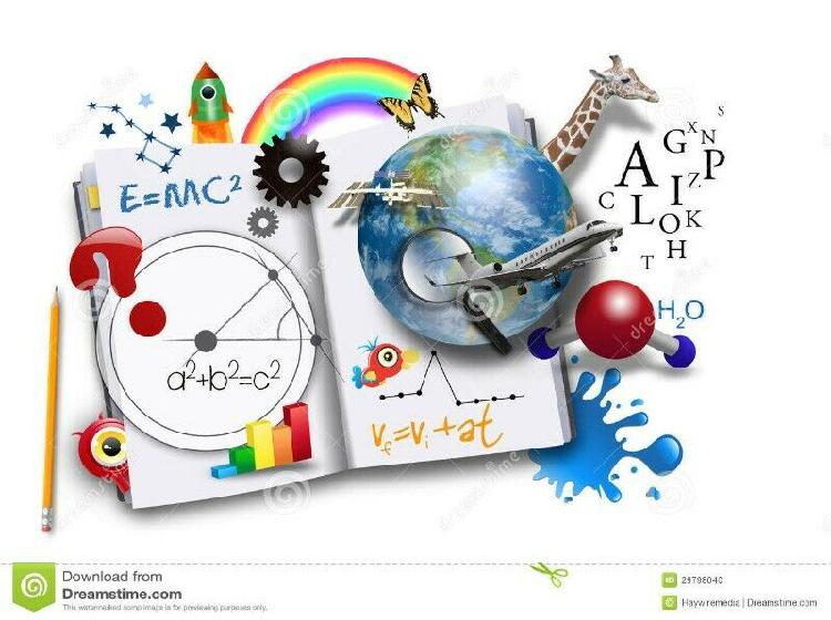 matematica, fisica y quimica, clases de apoyo