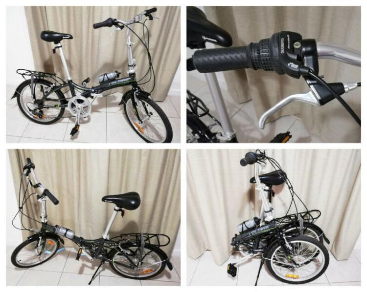 Bicicleta Plegable Aurora 7vel Rodado 20 Folding F20s