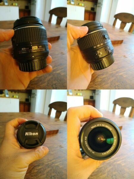 Lente Nikon mm con estabilizador óptico