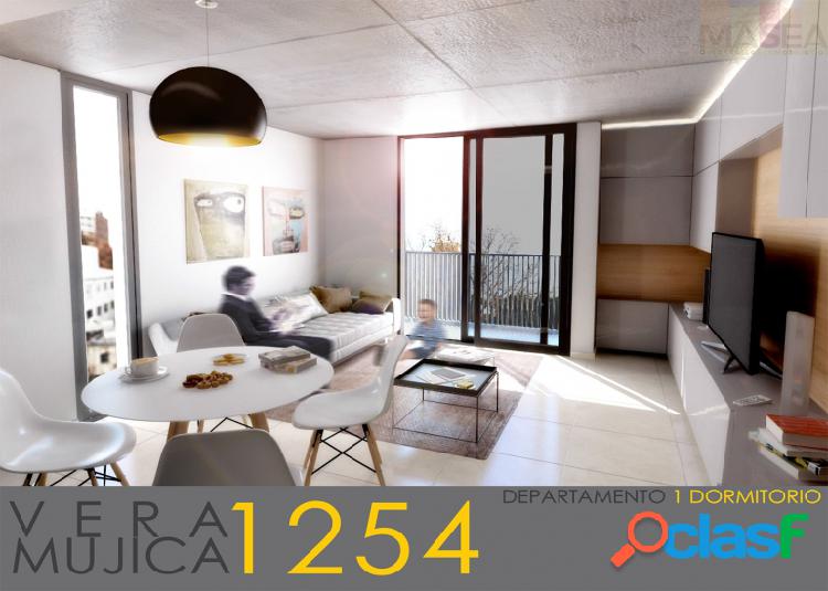 Vera Mujica 1254: dtos 1 dormitorio desde 40m2 Cocheras