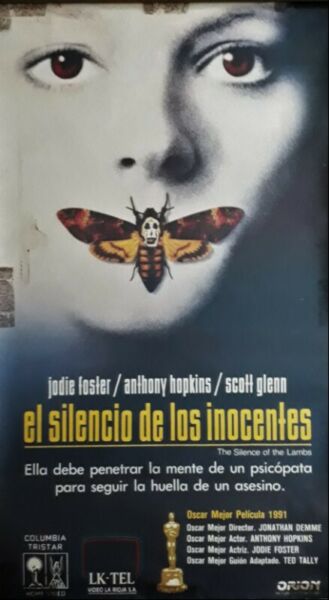 Afiche Original El Silencio De Los Inocentes  Lk Tel