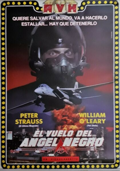 Afiche Original El Vuelo Del Ángel Negro  Avh