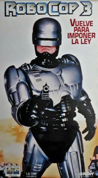 Afiche Original Robocop 3 Lk Tel 