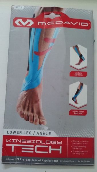 Kinesiology Tech McDavid lower leg/ ankle
