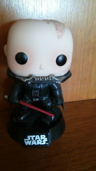 Muñeco Funko Pop! Star Wars: Darth Vader sin Máscara