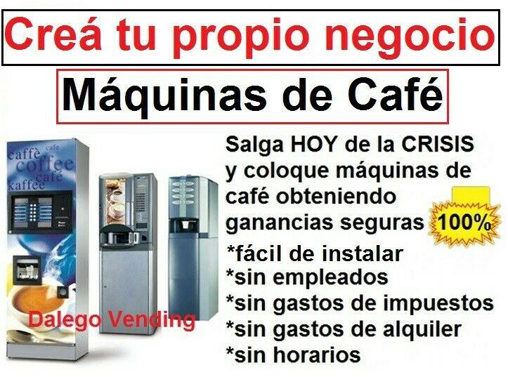 NEGOCIO RENTABLE MAQUINAS DE CAFE PARA KIOSCOS OFICINAS
