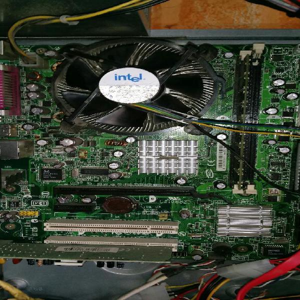 Placa Madre Intel 775, Procesador Y Memo