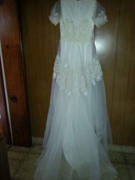 Vestido blanco de novia