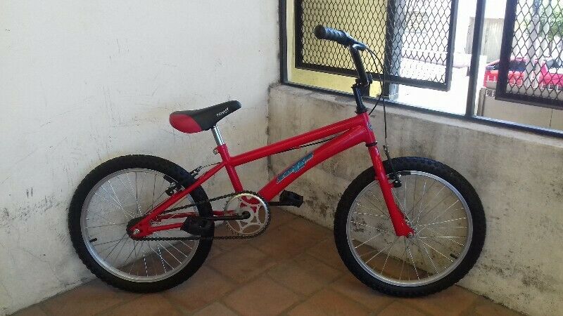 bicicleta zotta roja rodado 20 bmx lista para usar !