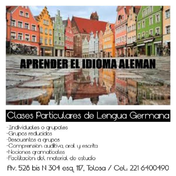 CLASES PARTICULARES DE LENGUA GERMANA