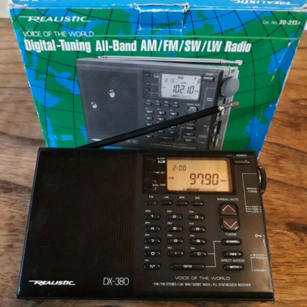 Radio Digital Realistic Dx380