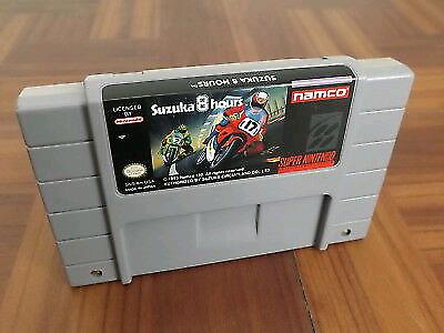 suzuka 8 hours snes super nintendo original