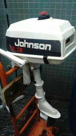 Motor Johnson 3.3 HP - Pata Corta - Impecable !!!