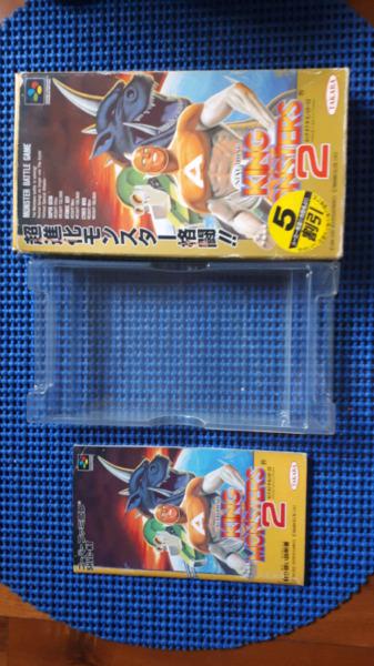 king of the monsters 2 snes super nintendo superfamicom